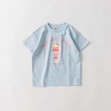 20:サックス_パフェ | 【DRC/WEB限定】ガールズアソートグラフィック半袖Tシャツ | ブランシェス