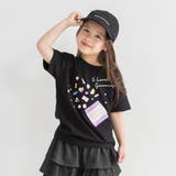 85:ブラック | 【DRC/WEB限定】ガールズアソートグラフィック半袖Tシャツ | ブランシェス