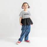 【DRC/WEB限定】異素材切替ロゴ半袖Tシャツ | ブランシェス | 詳細画像22 