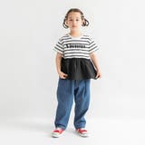 【DRC/WEB限定】異素材切替ロゴ半袖Tシャツ | ブランシェス | 詳細画像23 