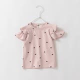 【DRC/WEB限定】肩あきフリル半袖Tシャツ | ブランシェス | 詳細画像1 