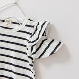 【DRC/WEB限定】肩あきフリル半袖Tシャツ | ブランシェス | 詳細画像20 