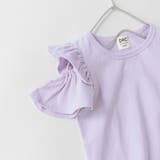 【DRC/WEB限定】肩あきフリル半袖Tシャツ | ブランシェス | 詳細画像9 