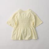 【WEB限定/DRC】シャーリングロゴ半袖Tシャツ | ブランシェス | 詳細画像19