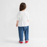 【WEB限定/DRC】シャーリングロゴ半袖Tシャツ | ブランシェス | 詳細画像6