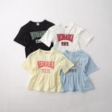 【WEB限定/DRC】シャーリングロゴ半袖Tシャツ | ブランシェス | 詳細画像7