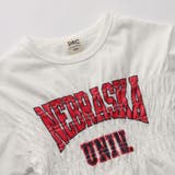 【WEB限定/DRC】シャーリングロゴ半袖Tシャツ | ブランシェス | 詳細画像9