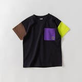 93:黒_ミックス | 【WEB限定/DRC】ポケット半袖Tシャツ | ブランシェス