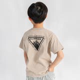 92:ベージュ_登山 | 【WEB限定/DRC】アソートグラフィック半袖Tシャツ | ブランシェス