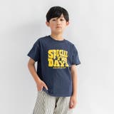 22:ネイビーブルー | 【WEB限定/DRC】アソートグラフィック半袖Tシャツ | ブランシェス