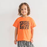 35:オレンジ | 【WEB限定/DRC】アソートグラフィック半袖Tシャツ | ブランシェス