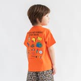 35:オレンジ | 【DRC/WEB限定】アソートグラフィック半袖Tシャツ | ブランシェス
