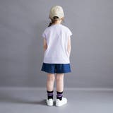 【WEB限定/DRC】アソートロゴフレンチスリーブトップス | ブランシェス | 詳細画像33