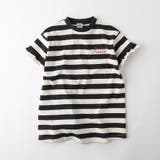 オフホワイト | 【WEB限定/DRC】ボーダー半袖ワンピース | ブランシェス