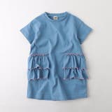 【WEB限定/DRC】配色メロウフリル半袖ワンピース | ブランシェス | 詳細画像14 