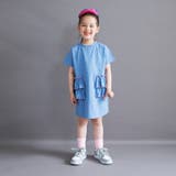 【WEB限定/DRC】配色メロウフリル半袖ワンピース | ブランシェス | 詳細画像15 