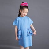 【WEB限定/DRC】配色メロウフリル半袖ワンピース | ブランシェス | 詳細画像19 