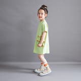 【WEB限定/DRC】配色メロウフリル半袖ワンピース | ブランシェス | 詳細画像6 