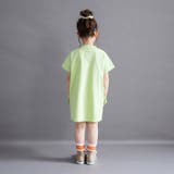 【WEB限定/DRC】配色メロウフリル半袖ワンピース | ブランシェス | 詳細画像7 