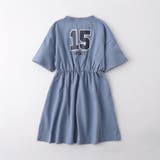 【WEB限定/DRC】BACKロゴ切替半袖ワンピース | ブランシェス | 詳細画像15 