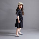 【WEB限定/DRC】BACKロゴ切替半袖ワンピース | ブランシェス | 詳細画像17 