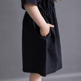 【WEB限定/DRC】BACKロゴ切替半袖ワンピース | ブランシェス | 詳細画像20 