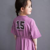 【WEB限定/DRC】BACKロゴ切替半袖ワンピース | ブランシェス | 詳細画像6 