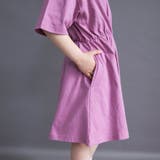 【WEB限定/DRC】BACKロゴ切替半袖ワンピース | ブランシェス | 詳細画像7 