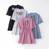 【WEB限定/DRC】BACKロゴ切替半袖ワンピース | ブランシェス | 詳細画像9 