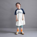 【WEB限定/DRC】ラグラン半袖ワンピース | ブランシェス | 詳細画像3 