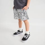 94:グレー_バンダナ柄 | 【WEB限定 DRC】カラバリカット ハーフパンツ | ブランシェス