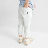 93:ホワイト_小花柄 | 【WEB限定 DRC】カットソー7分丈パンツ キッズ | ブランシェス