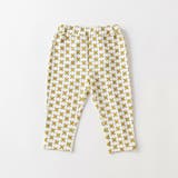 94:アイボリー_黄色小花柄 | 【WEB限定 DRC】カットソー7分丈パンツ キッズ | ブランシェス