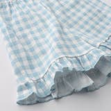 【WEB限定/DRC】ギンガムフリル半袖パジャマ | ブランシェス | 詳細画像12 