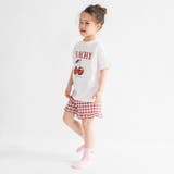 【WEB限定/DRC】ギンガムフリル半袖パジャマ | ブランシェス | 詳細画像16 