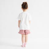 【WEB限定/DRC】ギンガムフリル半袖パジャマ | ブランシェス | 詳細画像17 