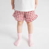 【WEB限定/DRC】ギンガムフリル半袖パジャマ | ブランシェス | 詳細画像19 