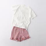 【WEB限定/DRC】ギンガムフリル半袖パジャマ | ブランシェス | 詳細画像20 