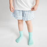 【WEB限定/DRC】ギンガムフリル半袖パジャマ | ブランシェス | 詳細画像8 