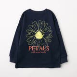 22:ネイビーブルー | 【WEB限定 DRC】アソートガールズグラフィック長袖Tシャツ 通園 | ブランシェス