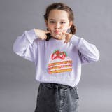 46:ラベンダー | 【WEB限定 DRC】アソートガールズグラフィック長袖Tシャツ 通園 | ブランシェス