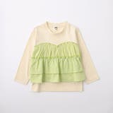 【WEB限定 DRC】チェックドッキング長袖Tシャツ フリル | ブランシェス | 詳細画像21 