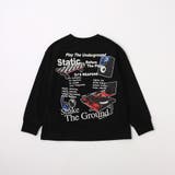 91:ブラック2 | 【WEB限定 DRC】アソートグラフィック長袖Tシャツ 通園 | ブランシェス