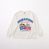 94:ホワイト3 | 【WEB限定 DRC】アソートグラフィック長袖Tシャツ 通園 | ブランシェス
