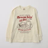 04:アイボリー | 【WEB限定 DRC】アソートグラフィック長袖Tシャツ 通園 | ブランシェス