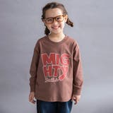 64:ブラウン | 【WEB限定 DRC】アソートグラフィック長袖Tシャツ 通園 | ブランシェス