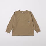ベージュ | 【WEB限定 DRC】ポケット長袖Tシャツ 160cm | ブランシェス