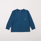 コバルトブルー | 【WEB限定 DRC】ポケット長袖Tシャツ 160cm | ブランシェス