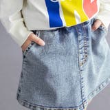 【WEB限定 DRC】ストレッチデニムスカパン 150cm | ブランシェス | 詳細画像7 