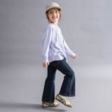 【WEB限定 DRC】ストレッチデニムフレアロングパンツ150cm ジュニア | ブランシェス | 詳細画像18 